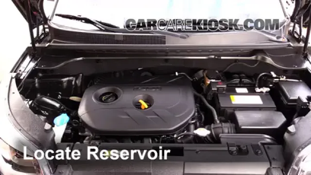 2014 Kia Soul ! 2.0L 4 Cyl. Líquido limpiaparabrisas Agregar líquido